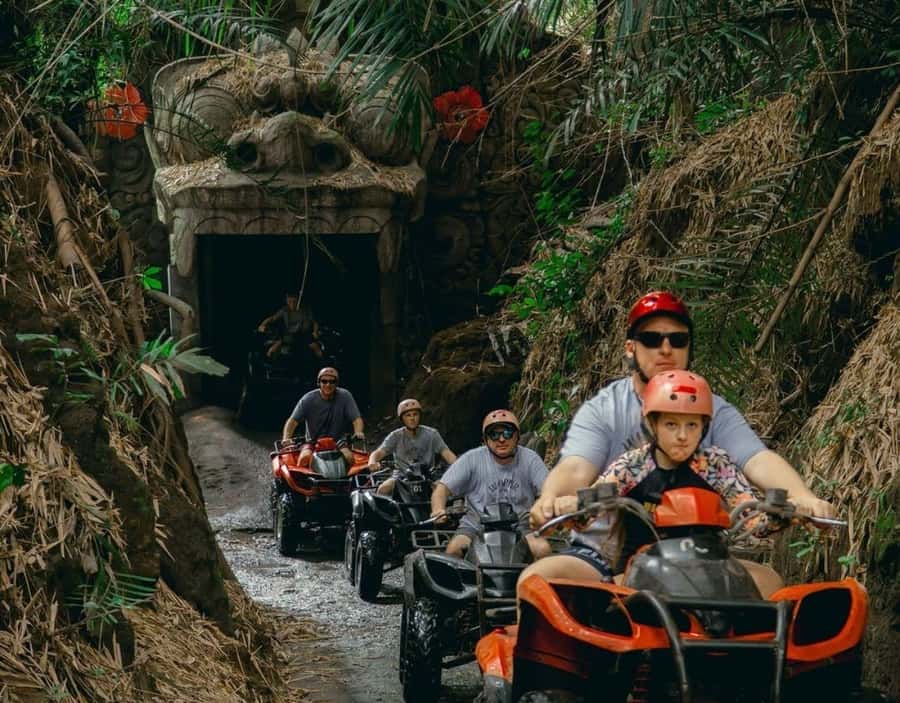 Ubud: Quad ATV Waterfalls & Barong Caves - Barong Caves: Instagram Worthy, But Still Part of a Real Route