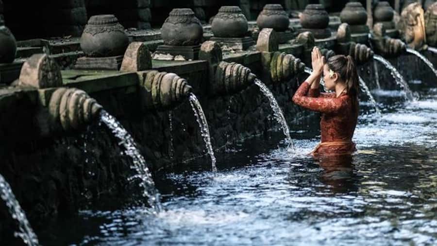 Ubud: Rice Terrace, Waterfall, & Elephant Cave - Elephant Cave (Goa Gajah): the 7-meter cave and the Boma entrance