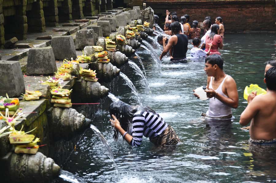 Ubud: Rice Terrace, Waterfall, & Elephant Cave - Tegenungan Waterfall: the morning reset you’ll feel in your legs