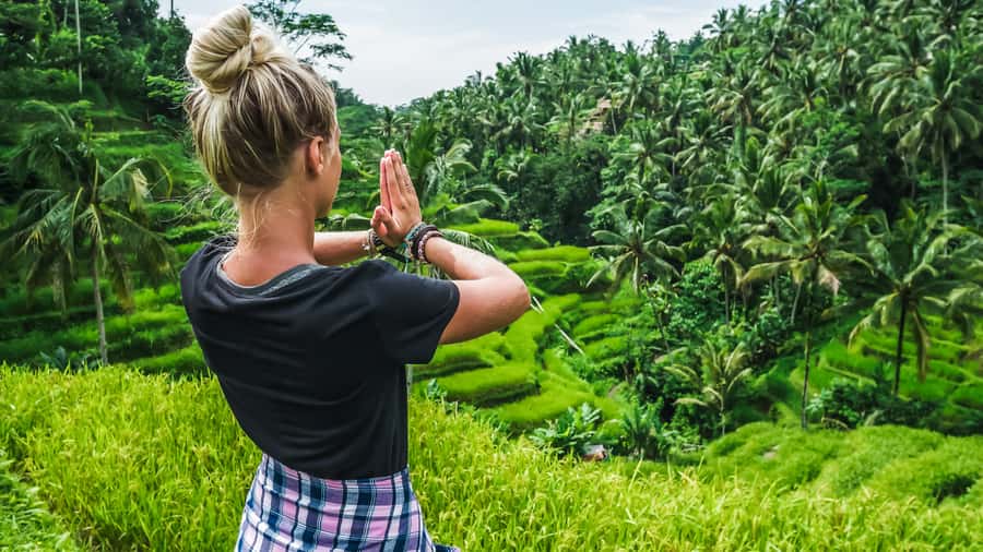 Ubud: Waterfall, Rice Terraces & Monkey Forest Private Tour - Ubud Palace: architecture, photos, and a little downtime