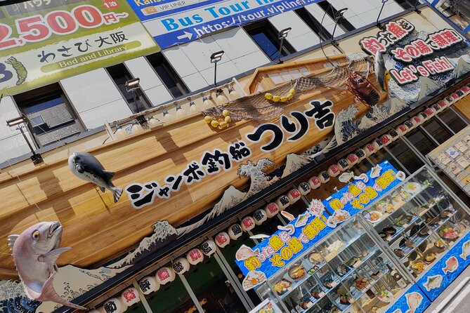 Ultimate Osaka Walking Tour: Castle, Dotonbori & Hidden Gems - Dotonbori Tsuribori: neon canal energy, with a plan