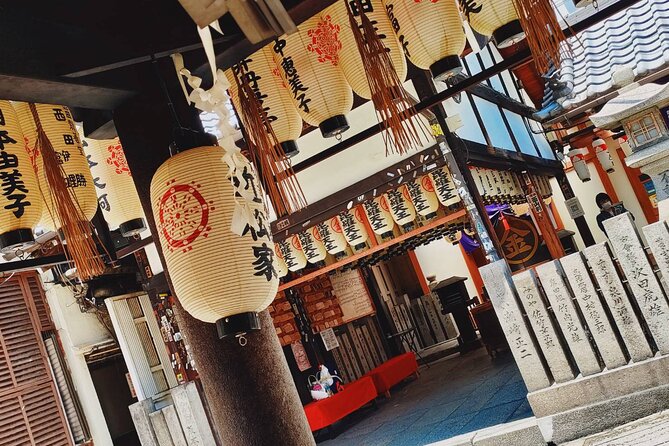 Ultimate Osaka Walking Tour: Castle, Dotonbori & Hidden Gems - Hozenji Yokocho and Hozen-ji Temple: lantern lanes off the main noise