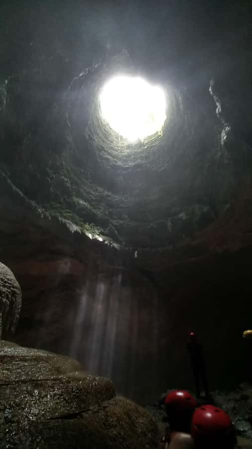 Yogyakarta: Jomblang Cave and Pindul Cave all inclusive Trip - The Oyo River waterfall stop: the nice breather