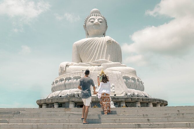 ️ Phuket Private Instagram Tour: All-Inclusive - The itinerary starts with Ming Mongkol Buddha and Wat Chalong